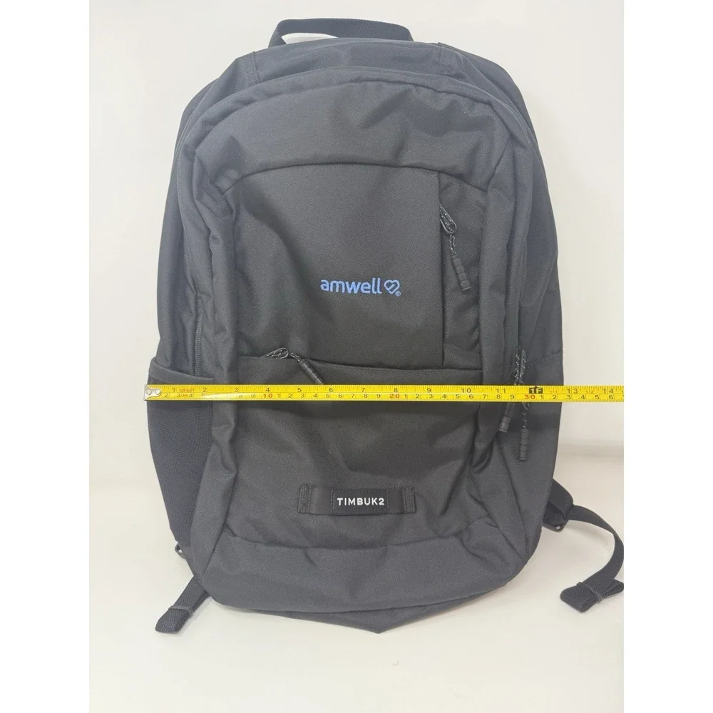Timbuk2 Parkside Eco Black Backpack 3840-3 Company‎ Logo Bag